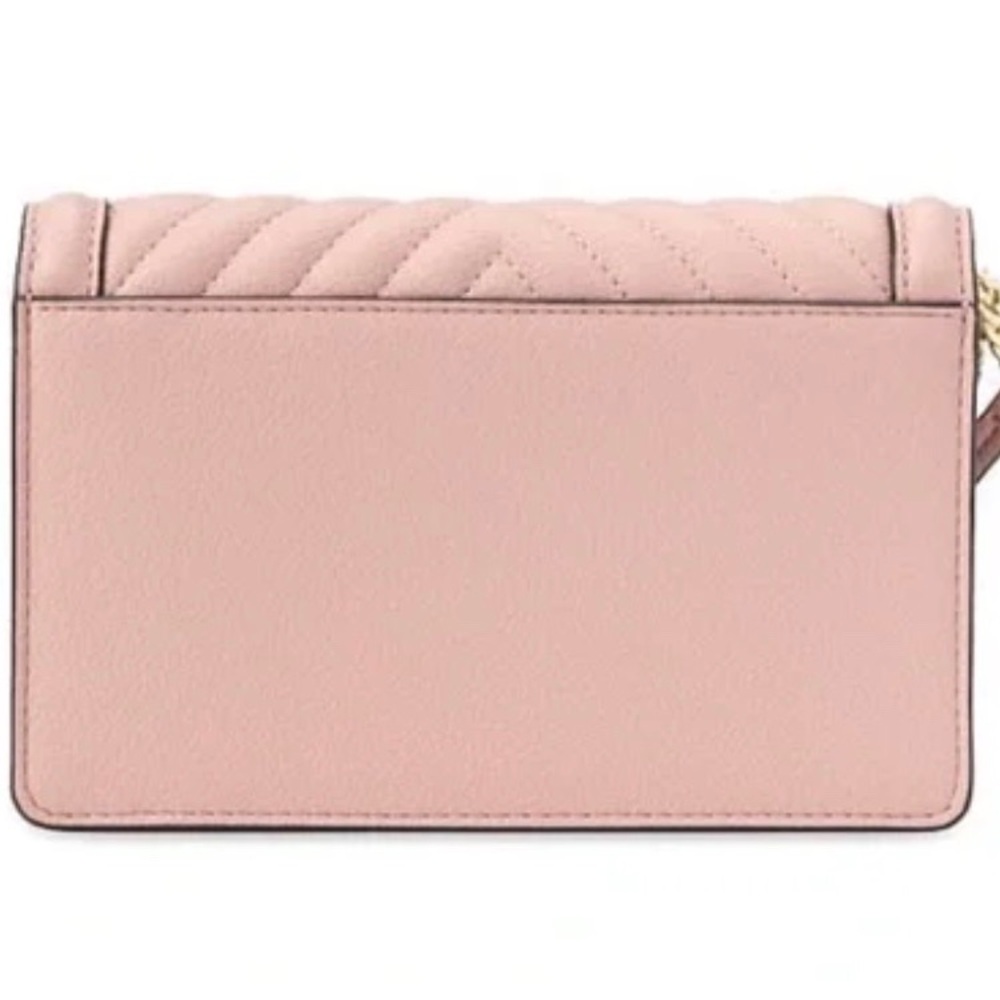 Victoria Secret Pink Chevron Quilted Wristlet Clutch - Picture 3 of 12